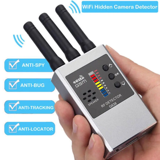 Portable Hidden Camera & GPS Detector: Ultimate Privacy Shield.