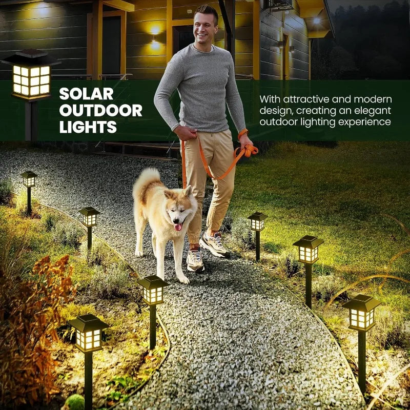 Waterproof Outdoor Landscape Lighting for Garden & Walkway.