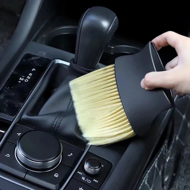 Soft Microfiber Car Interior Dusting Brush