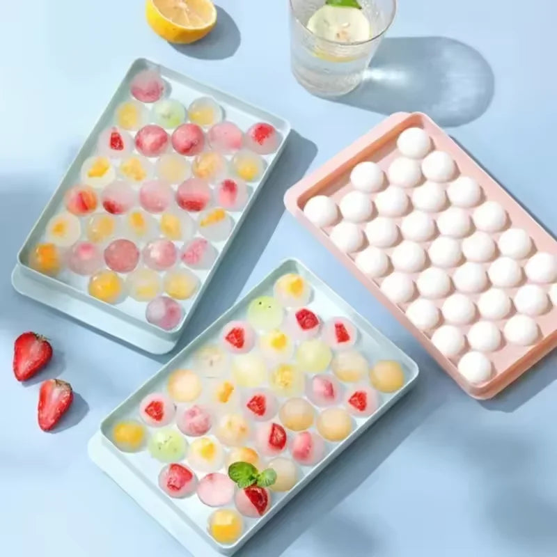 33-Cavity Ice Ball Mold: Instant Spheres for Fun.