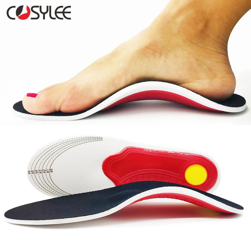 Orthotic Arch Support Insoles: Customized Comfort for All-Day Relief.