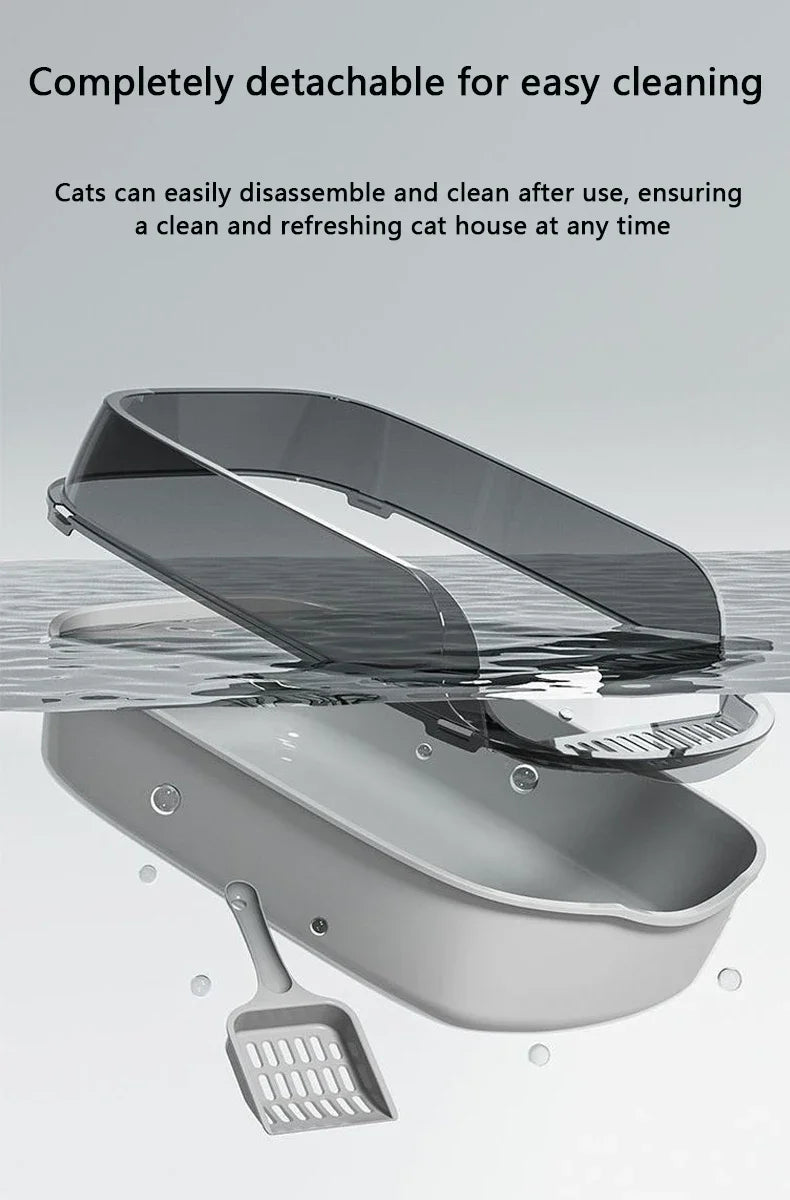 The Purr-fect Litter Box: Clean, Simple, & Splash-Proof