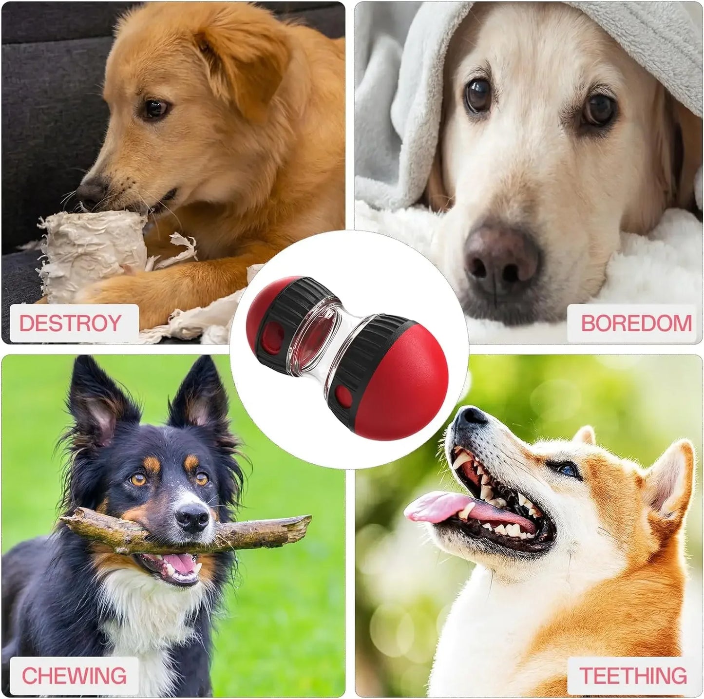 Interactive Dog Puzzle Toy: Smart Play, Healthy Habits.