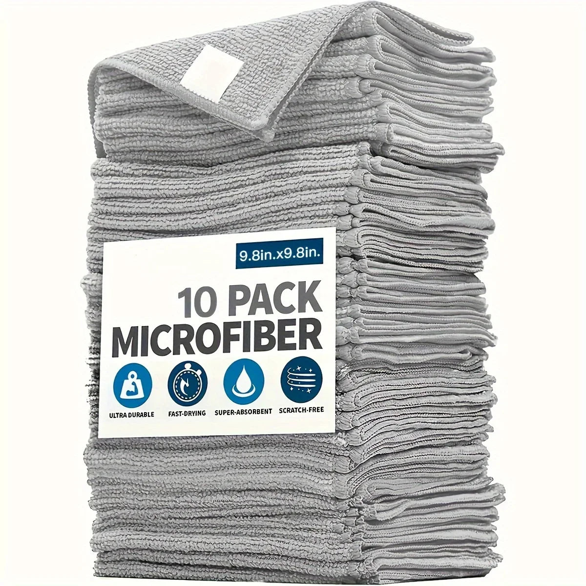 Ultra-Absorbent Microfiber Kitchen Towels: The Ultimate Cleaning Cloth.