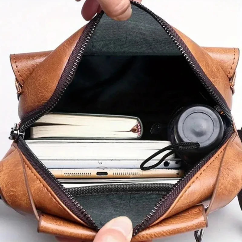 Versatile Crossbody Business Tote & Casual Backpack