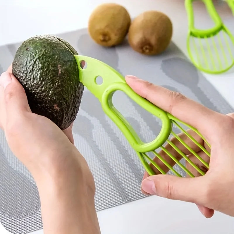 3-in-1 Avocado Slicer – Cut, Pit & Scoop with Ease