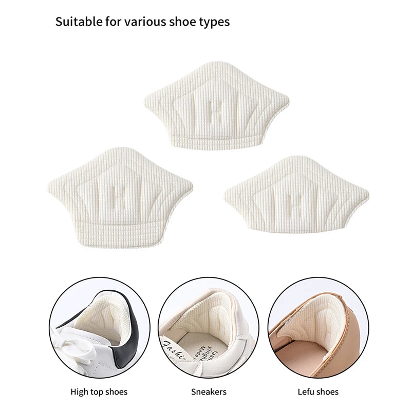 Heel Pad Insoles Patch: Adjustable Anti-Wear Cushions for Sport Shoes.