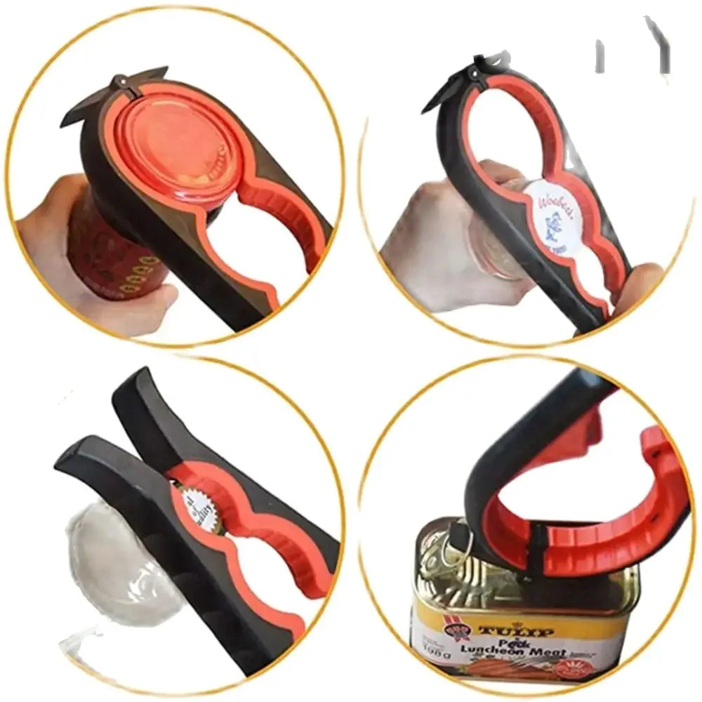 4-in-1 Multi-Function Can & Bottle Opener