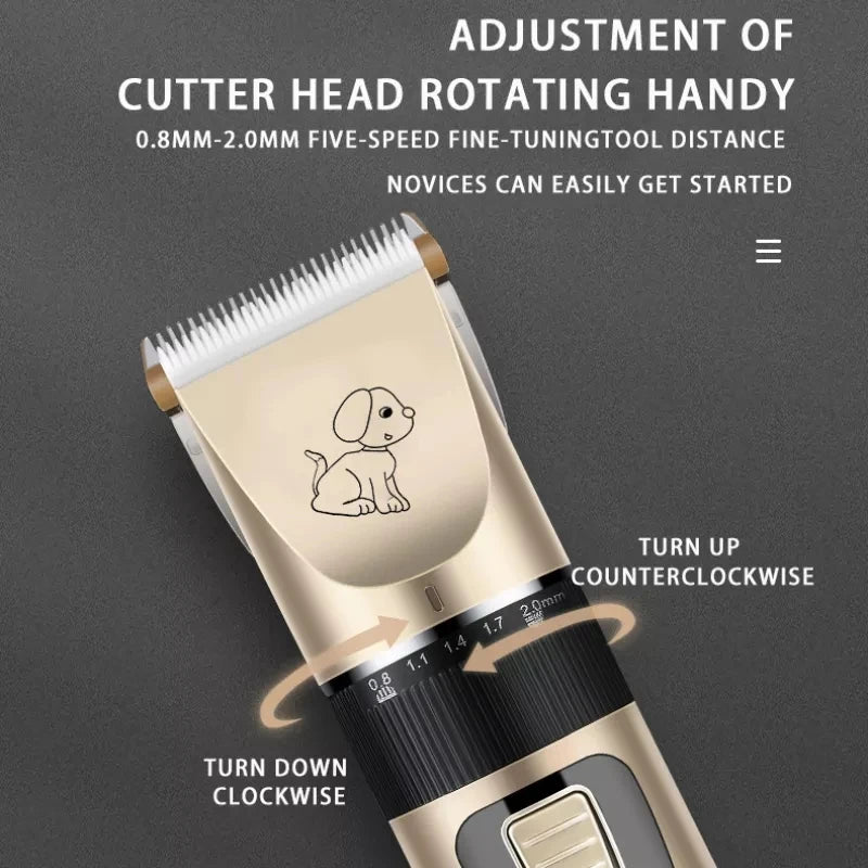 Professional Dog & Cat Clipper: Salon-Quality Grooming at Home.