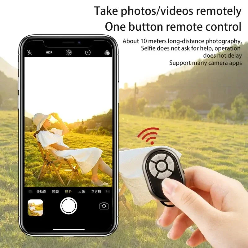 Bluetooth Camera Remote: The Ultimate Selfie & Vlogging Companion.
