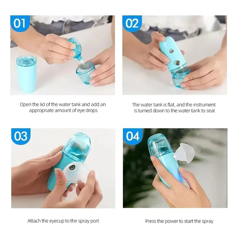 Nano Mist Eye Spray – Portable Dry Eye Relief