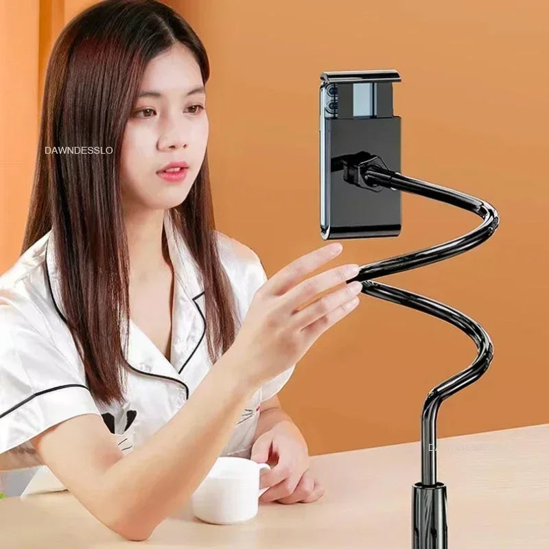128cm Long Arm Phone Stand: Your Flexible Viewing Companion.