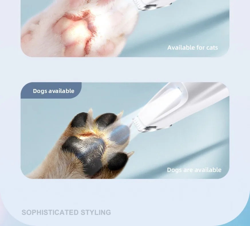 Professional Pet Trimmer: The Ultimate Paw & Detail Grooming Tool.