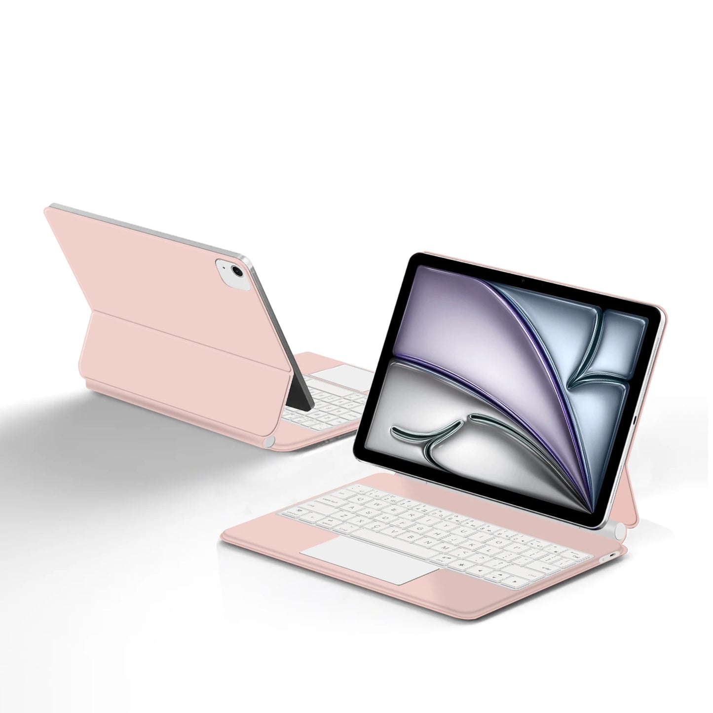 Magic Keyboard Case for iPad Air 11" (M3/M2/6th/7th Gen): Precision Typing & Protection.