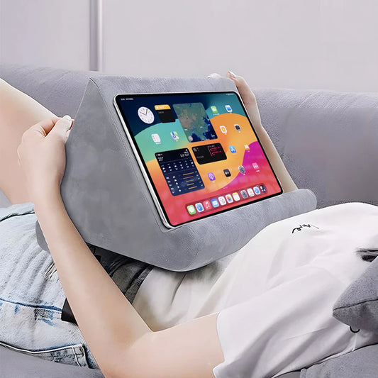 Sponge Pillow Tablet Holder: The Ultimate Comfort Stand.