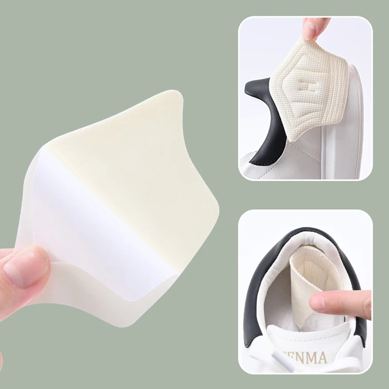 Heel Pad Insoles Patch: Adjustable Anti-Wear Cushions for Sport Shoes.