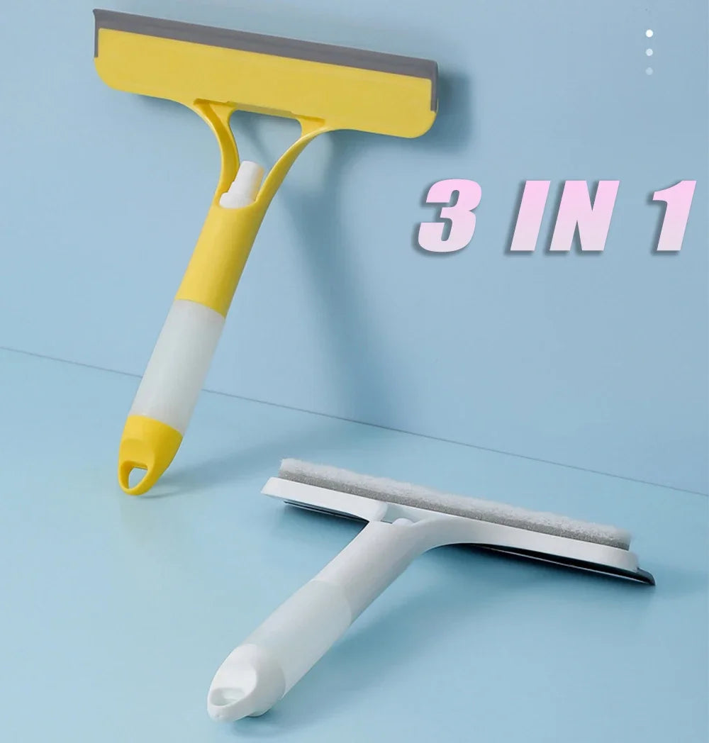 3-in-1 Window Cleaning Squeegee
