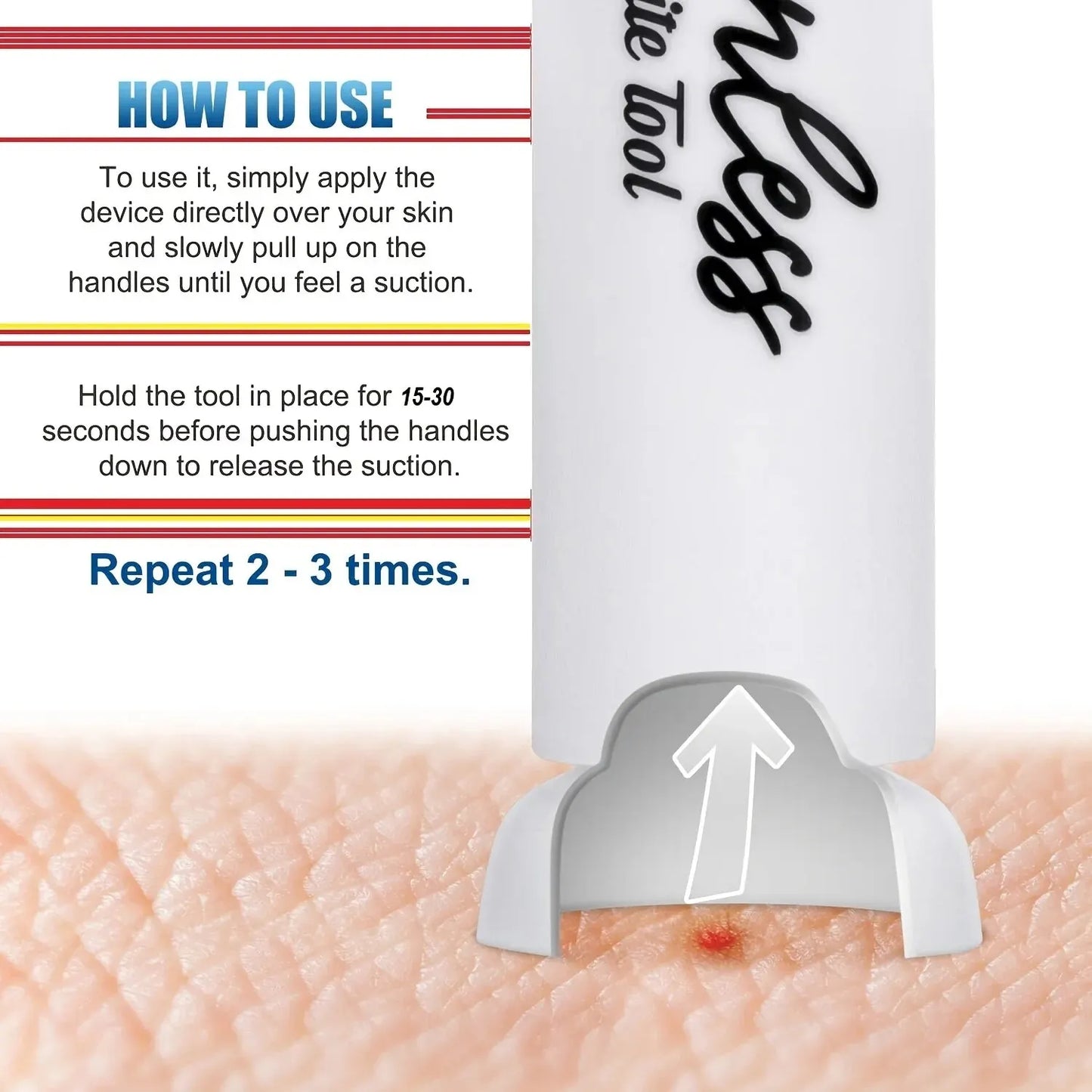 Chemical-Free Poison Remover Suction Tool