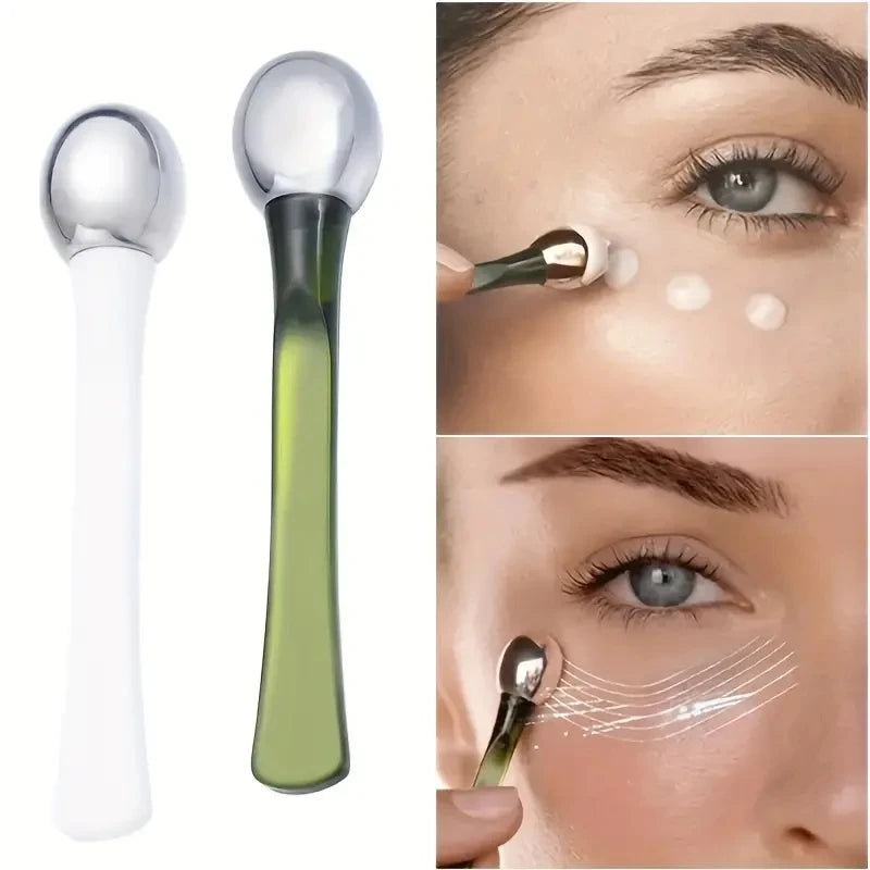 Gold Alloy Eye Roller Massage Stick