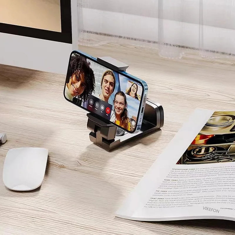 Foldable Adjustable Airplane Phone Holder Stand