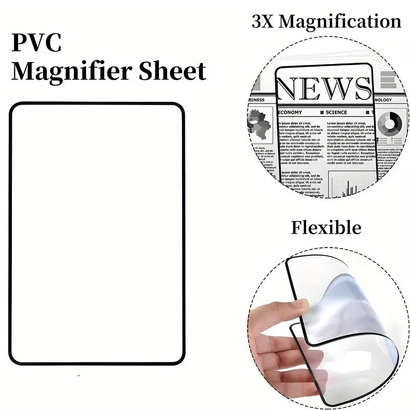 Full Page Sheet Magnifier: Effortless Reading for Everyone.