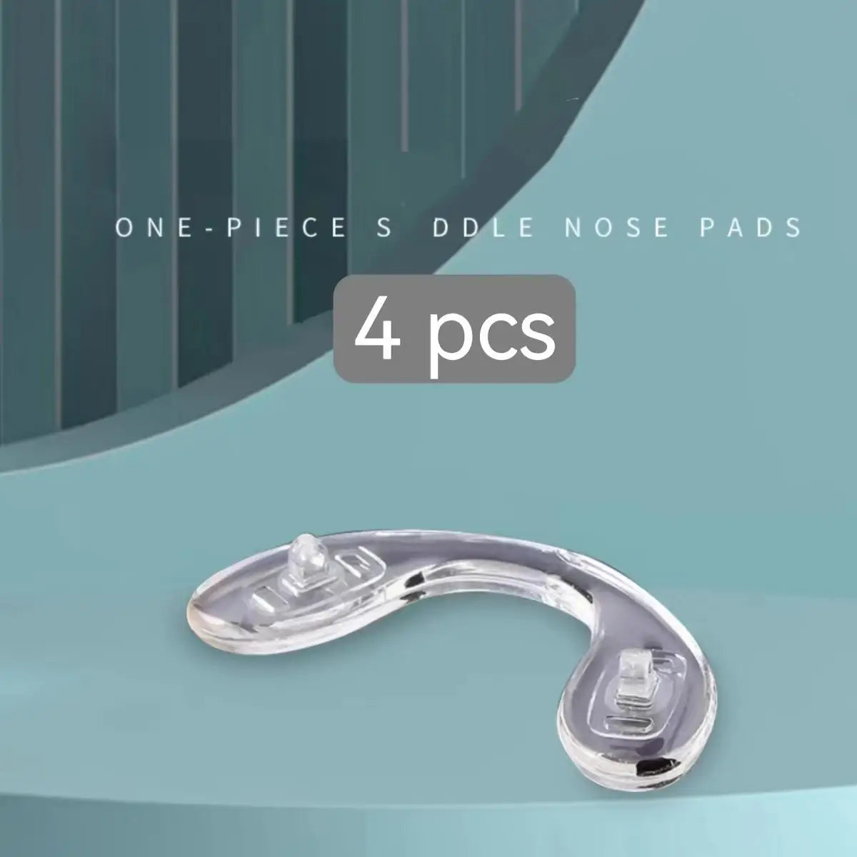 Ultra-Soft Silicone Nose Pads: Instant Comfort & Anti-Slip Security.