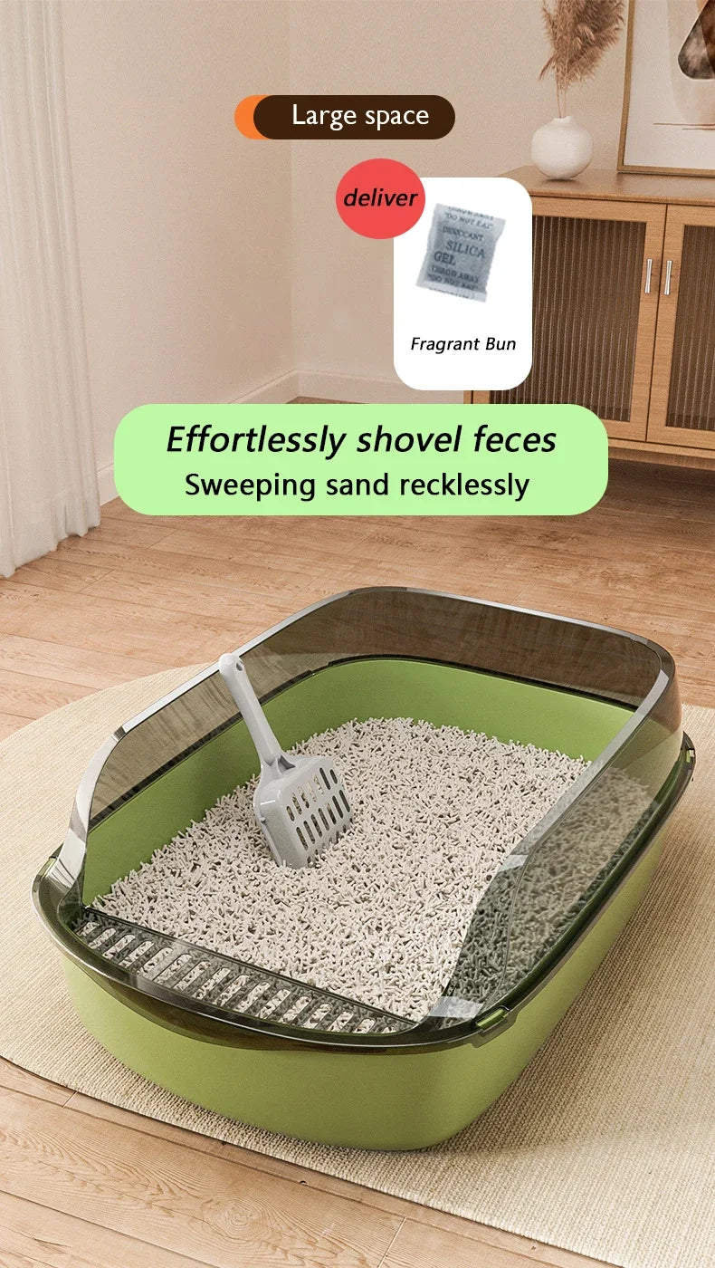 The Purr-fect Litter Box: Clean, Simple, & Splash-Proof