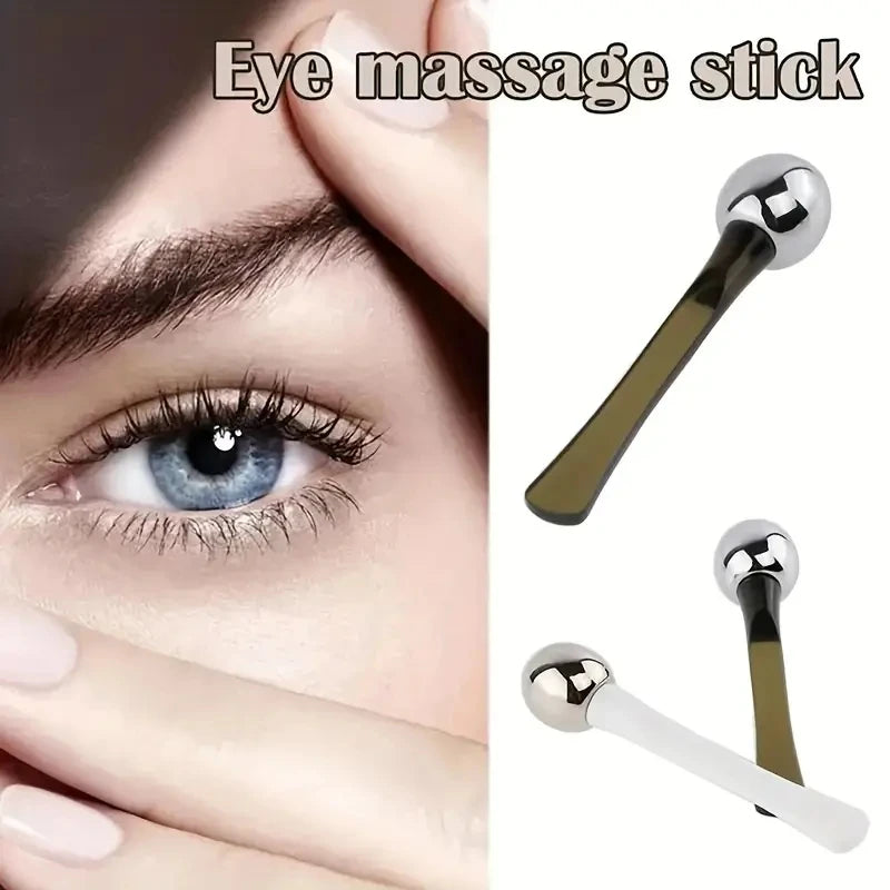 Gold Alloy Eye Roller Massage Stick