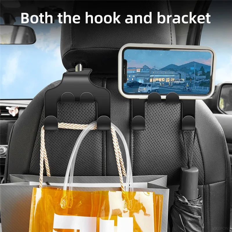 2-in-1 Car Back Seat Organizer