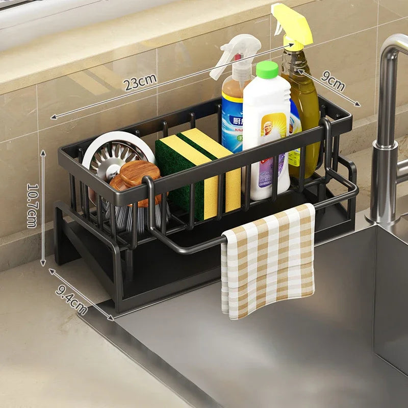 Multi-Functional Kitchen Sponge & Soap Rack