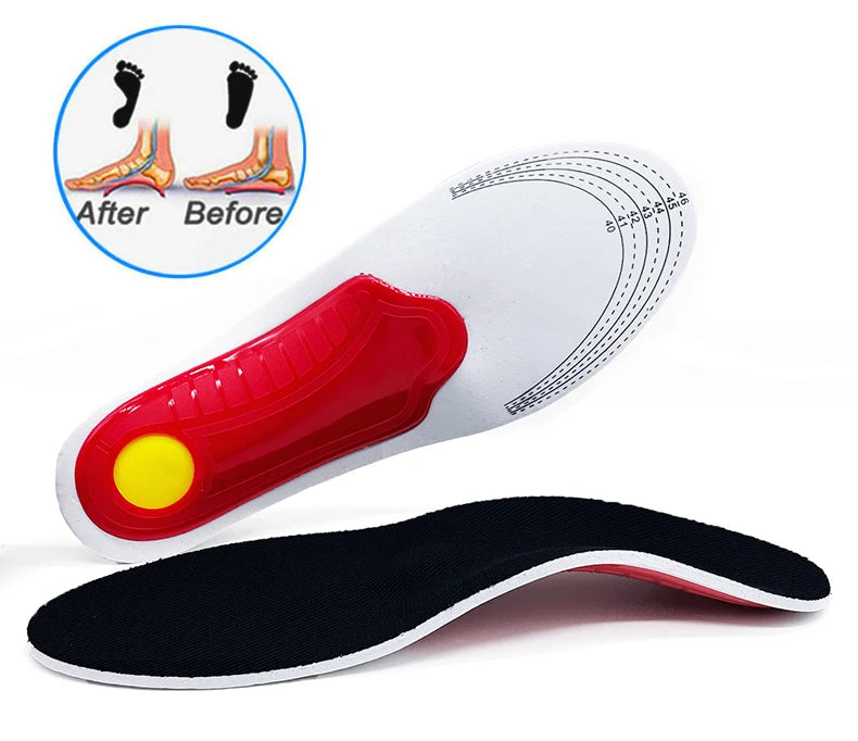 Orthotic Arch Support Insoles: Customized Comfort for All-Day Relief.