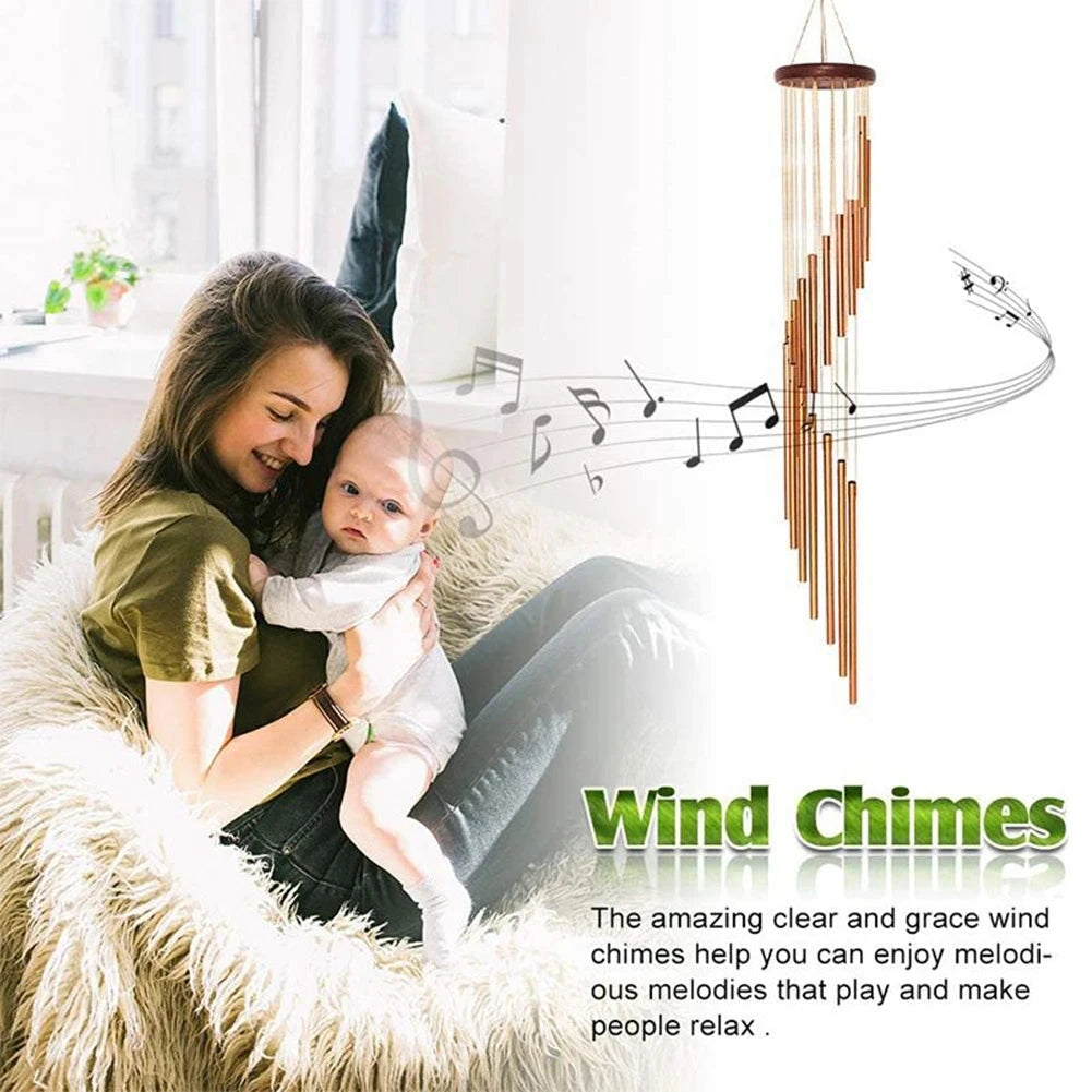 12-Tube Aluminum Alloy Wind Chimes