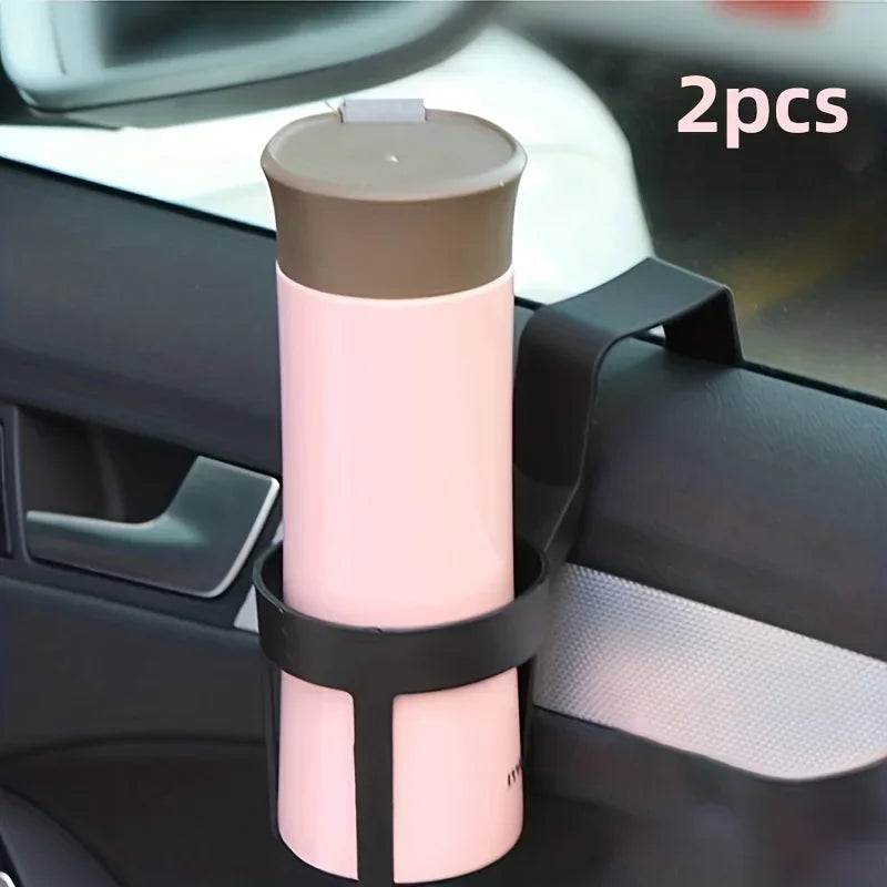 2-Piece Universal Car Drink Holders: Secure Mug and Beverage Solution.