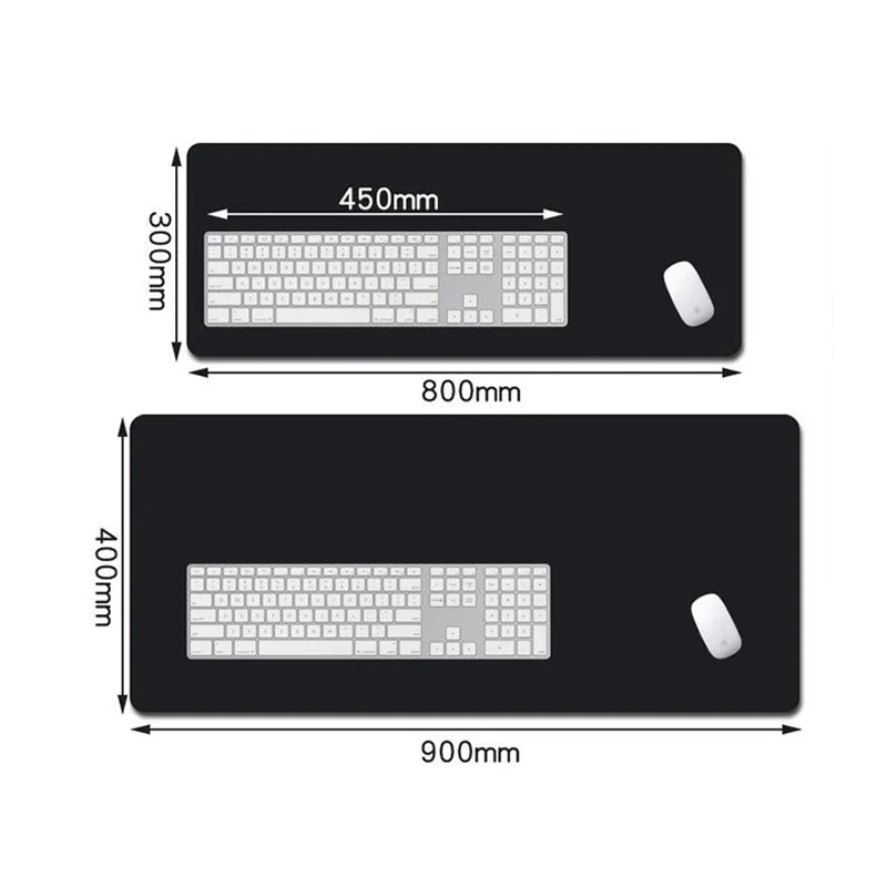 Hexagon XXL Mouse Pad: Soft Office Carpet & Gamer Desktop Mat.