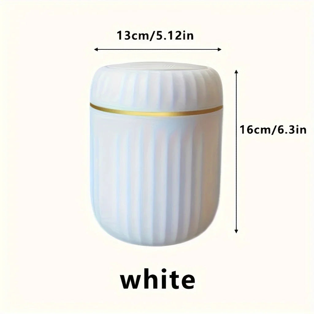 Mini Desktop Trash Can with Lid