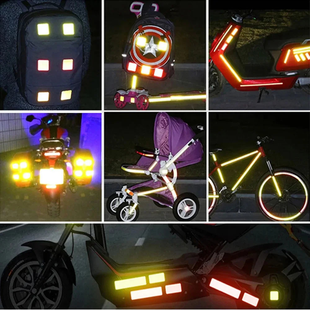 4PCS Reflective Car Door Stickers