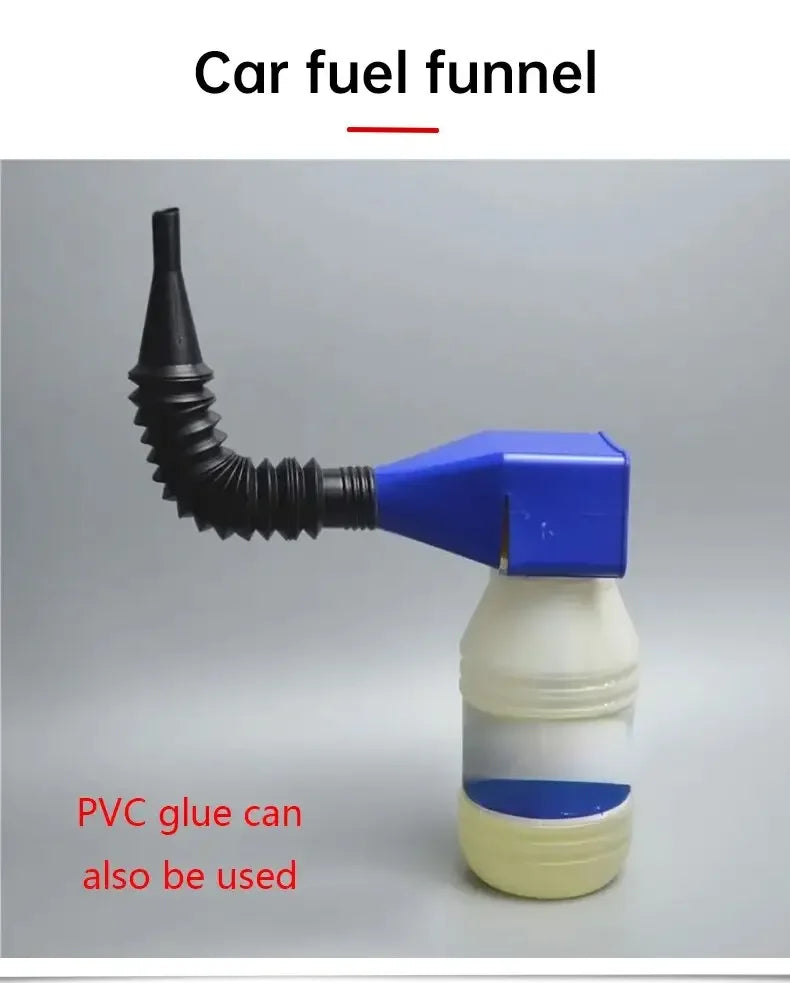 Multi-Purpose Plastic Refueling Funnel with Filter