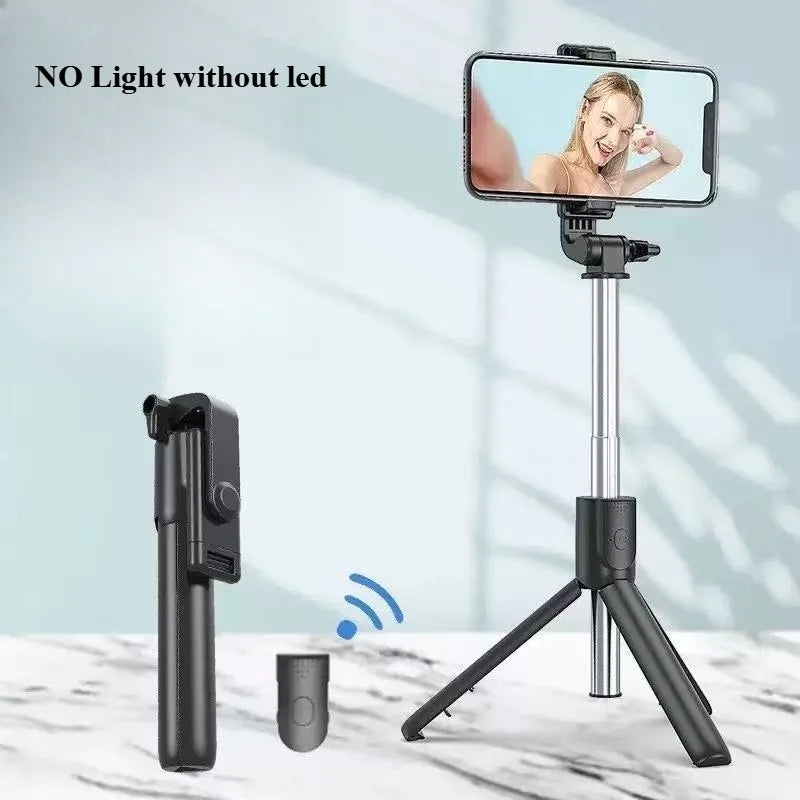 All-in-One Selfie Stick & Tripod: Your Ultimate Content Kit.