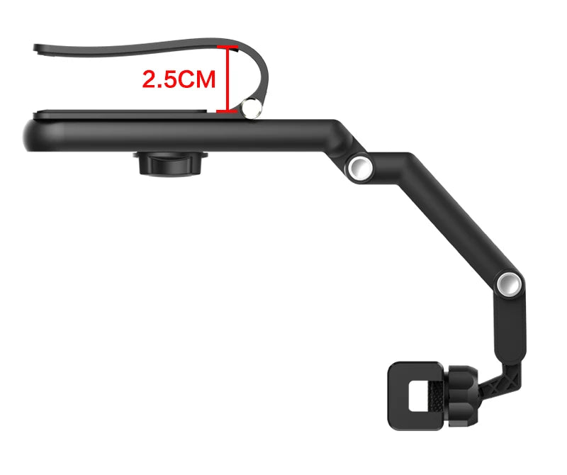 360° Rotating Sun Visor Phone Holder: Universal, Hands-Free Driving.