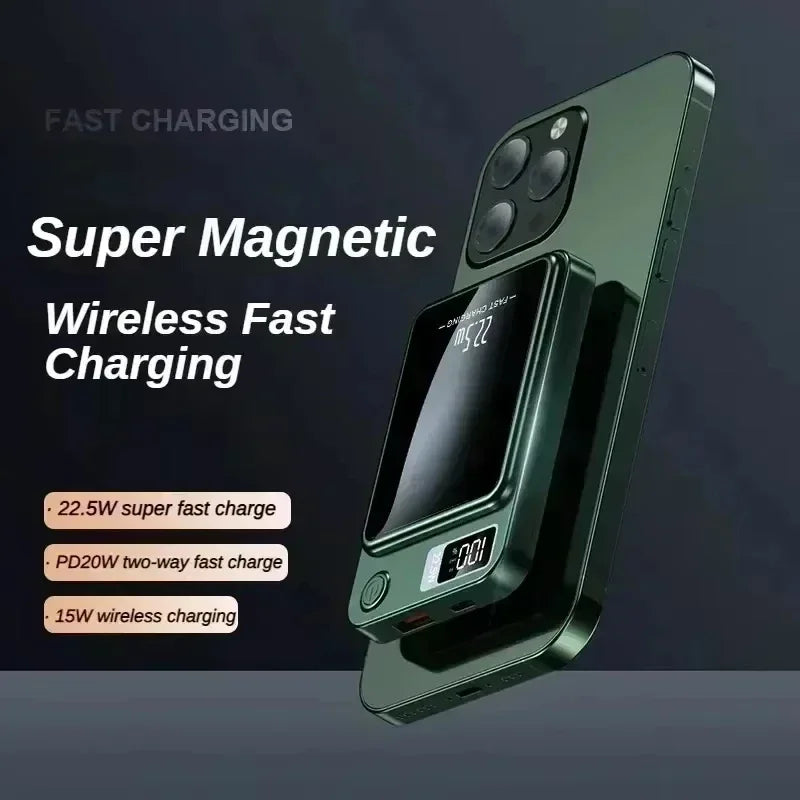 Xiaomi Magnetic Power Bank: Ultra-High Capacity Wireless Fast Charger.
